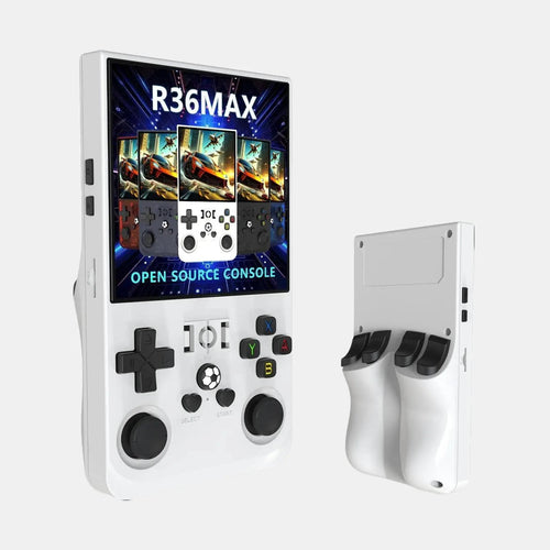 console de jeux retro R36MAX blanc
